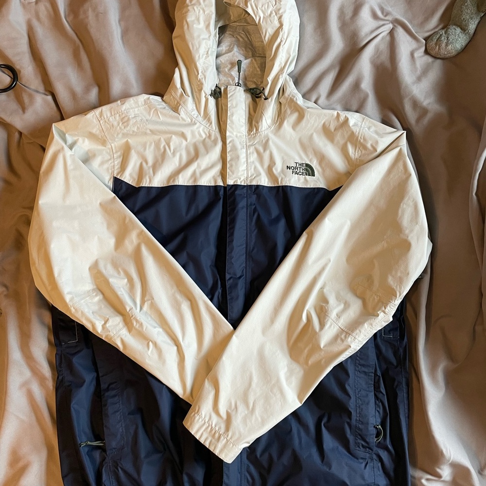 The North Face rain jacket